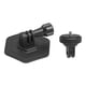 thumbnail image 5 of Soporte de Base adhesivos flexibles, accesorio de cabezal adaptador de 1/4 pulgadas, soporte de casco negro, abrazadera potente para cámaras deportiva, 5 of 5