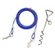 thumbnail image 3 of Cable De Amarre Para Perros Y Cadena Para Perros De Estaca Para Jardín De Playa, Perros Pequeños A Medianos, Cable Azul De 500 Cm, 3 of 5