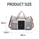 thumbnail image 2 of Bolsa de gimnasio pequeña para mujer, bolsa de fin de semana impermeable con compartimento para zapatos y bolsillo impermeable, bolsa de viaje, bolsa de viaje para pasar la noche., 2 of 8