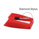 thumbnail image 2 of Agujas para tocadiscos Gartopvoiz pack de 2 unidades con punta de diamante, 2 of 5