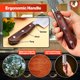 thumbnail image 4 of Cuchillo de Chef Yoshihiro 180 mm VG10 Damasco, 4 of 9