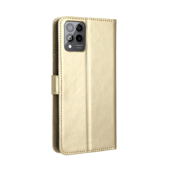 Funda tipo libro para T-Mobile T Phone Pro 5G, cartera todo‑en‑uno, funda multifuncional con tarjetero y correa de muñeca desmontable