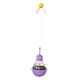 thumbnail image 1 of Vaso Para Gatos, Bola De Comida, Rompecabezas Divertido, Dispensador De Golosinas Para Gatos, Juguete Para Perro, Mascota, Violeta, 1 of 3
