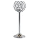 thumbnail image 3 of DIAMANTE CRISTAL TEA LIGHT SOPORTE DE LA VELA DE LA VELABREA DE LA BODA HOME 24 Cm De Plata, 3 of 3