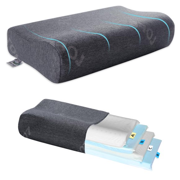 Almohada Contorno LOFE de Suavidad y Soporte Ajustables