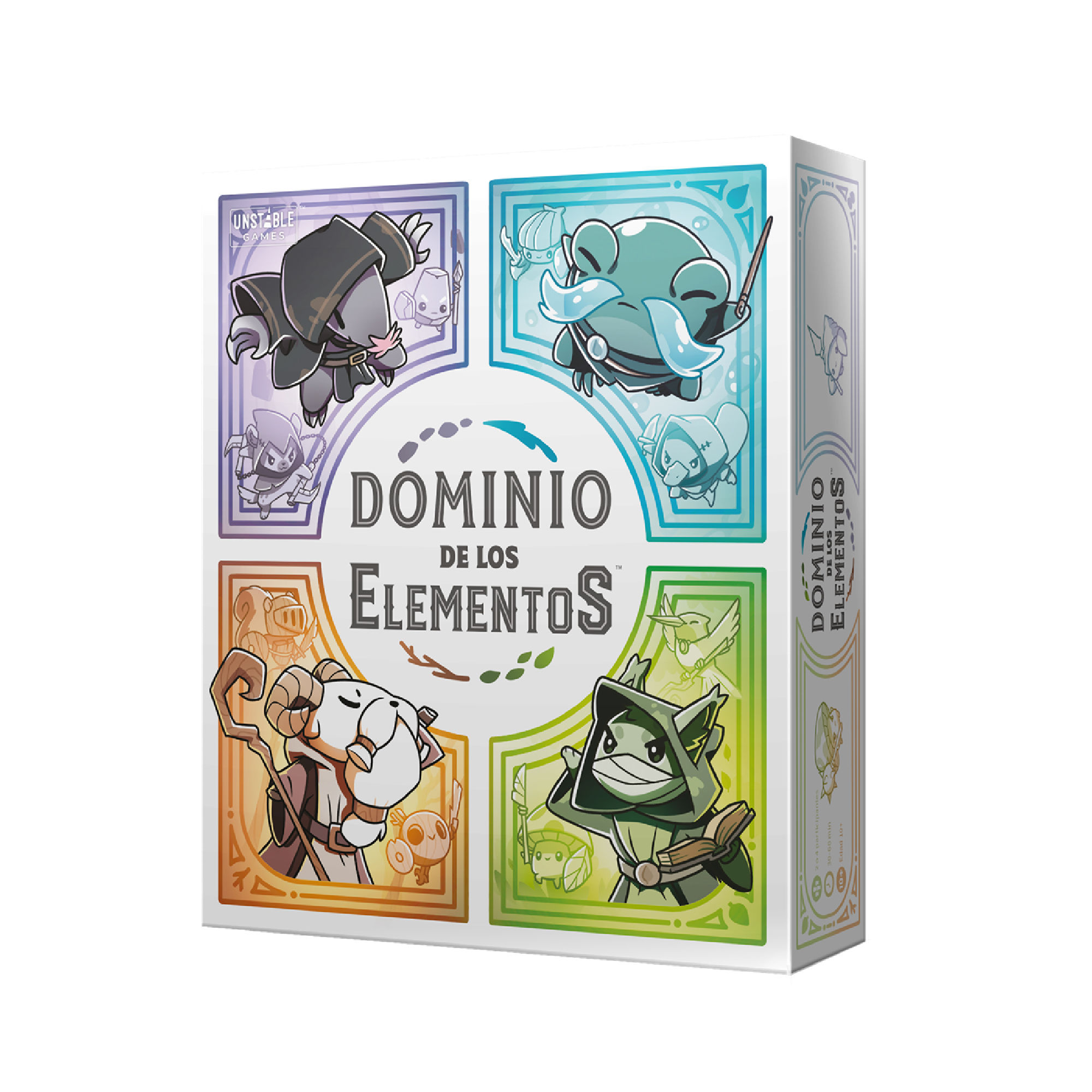 Asmodee - Juego De Estrategia Dominio De Los Elementos