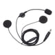 thumbnail image 4 of Casco De Motocicleta Negro Radio Auriculares Micrófono Durable Para 3207 UV5R UV5RA, 4 of 5