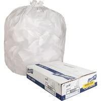 Bolsas de Basura Genuine Joe 13 Gal 61x84 cm Blancas 150 Unidades