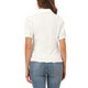 thumbnail image 3 of INSPIRE CHIC Conjunto de Mujer Blusa con Cuello Peter Pan Manga Corta Camisa con Botones al Frente L Blanco, 3 of 8