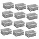 thumbnail image 1 of La caja dulce de la forma del caramelo dulce 12pcs del banquete de boda favorece la plata, 1 of 5