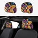 thumbnail image 1 of Lunática Funda Protectora Universal para Reposacabezas de Coche, Funda Elástica para Reposacabezas de Asiento de Auto, Funda de Tela Antipolvo, Accesorios de Interior 2 Piezas, 1 of 6