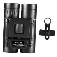 Bothyi - 500X25 Zoom Portátil Hd Prismáticos Potentes Profesionales Prismáticos + Clip