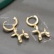 thumbnail image 2 of Aros pendientes fantasia perrito globo golden, 2 of 3