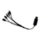 thumbnail image 2 of Piezas De Repuesto 5 En 1 Cable De Carga De Drones Universales Para Accesorios E88 E88Pro, 2 of 5