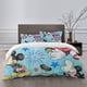 thumbnail image 1 of Mickey Mouse Bedding Sets Bed Cartoon Duvet Cover Lightweight 3 Piece Bet Sets for Kids Boys Girls, 1 of 5