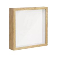 Magideal - Marco De Caja De Sombra Decoración De Mesa Decoración De Pared De Madera Marco De Flores Secas Soporte De Exhibición De Flores Secas Marco De Caja De Color Madera