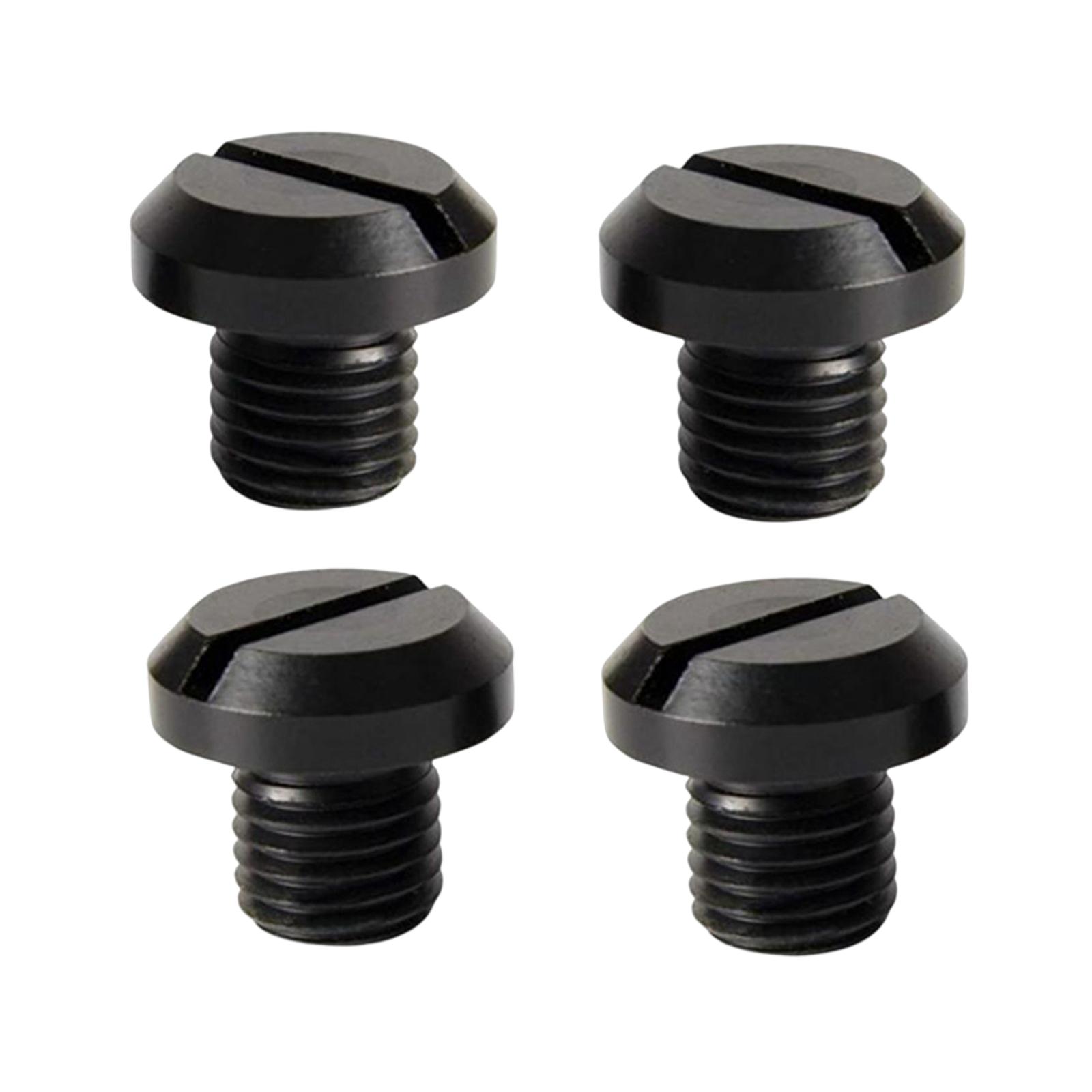 Magideal - 4 Uds. Pernos De Tornillo De Tapón De Orificio De Espejo Retrovisor De Motocicleta, Tapas De Cubierta De Tapón De Orificio De Espejo M10 Piezas De , Derecha Izquierda