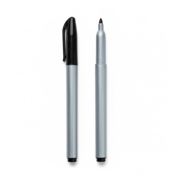 Set de marcadores permanentes para congelador Cadie, tinta negra impermeable (2)