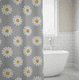 thumbnail image 4 of Cortina De Baño Peva 180x180cm Margaritas Con Ganchos, 4 of 4