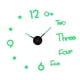 thumbnail image 3 of Pegatinas De Reloj De Pared Sin Marco Luminoso Reloj De Pared Silencioso Grande Para Dormitorio, 3 of 3