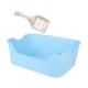 thumbnail image 4 of Caja de Arena para Gatos con Tapa Abierta, Orinal Grande, Inodoro Profundo, a Prueba de Salpicaduras, Caja de Arena Elevada Portátil para Todo Tipo de, 4 of 5