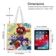thumbnail image 5 of Muppet Babies Bolso de tela con estampado de lienzo para mujer, bolsa de compras reutilizable y estética, con cremallera interior, regalo para mujer,40*40cm., 5 of 6