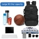thumbnail image 3 of Mochila de baloncesto DAFISKY con compartimentos para pelotas y zapatos, 3 of 6