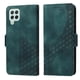 thumbnail image 1 of Carcasa FOXDOCK Samsung Galaxy M32 4G de cuero PU, diseño acolchado clásico, protección contra caídas y rayones, 1 of 5