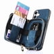 thumbnail image 4 of Funda Tipo Cartera con Correa Cruzada para iPhone 16 Plus Protección Contra Golpes Azul, 4 of 6