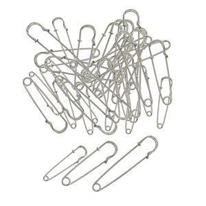 Magideal - 36 Imperdibles De Material Acero Extragrandes, Resistentes Y Resistentes, 2 Pulgadas, 2,5 Pulgadas, 3 Pulgadas, Imperdibles Para , Faldas, Ropa De Material Cuero