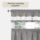 thumbnail image 5 of Juego de cortinas para ventana ACHIM Tier and Valance Live Love Laugh, 5 of 7