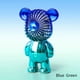 thumbnail image 1 of 1pc Colored Bear Shaped Fan, Mini Fan, Portable USB Rechargeable Small Pocket Fan, Battery Operated Fan, Small Personal Fan USB Rechargeable, 3 Speed Adjustable Fan, 5.51*3.74*2.56in, 1 of 5