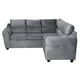 thumbnail image 3 of Sofa Seccional AbuDabi Felpa Gris, 3 of 3