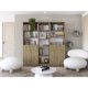 thumbnail image 4 of Combo Home 2 Estantes 2 Puertas + Estante 45 Cm Macadamia, 4 of 7
