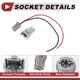 thumbnail image 4 of 1 Juego de cableado del casquillo de luz de marcha atrás para Honda Accord/Odyssey/Civic 1998-2019 No.33513S84A01 Conector de arnés de bombilla de pigtail, 4 of 7