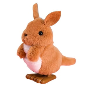 Genérico - Juguetes De Peluche Clockwork Powered Automatic Moving Para Jugar Collection Roo