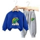 thumbnail image 1 of Buzo Niño Infantil Algodon Poleron Pantalon Dino azul 12, 1 of 5