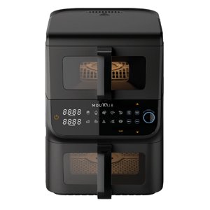 Freidora De Aire Mouvair Duo 10L Vertical Doble Cesta