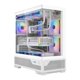 thumbnail image 1 of Caja de PC SAMA V43 ATX con ventiladores ARGB + Hub blanco, 1 of 9
