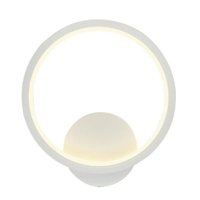 Hb Led - Apliqué De Pared Led Circular 12W Blanco Elegante