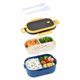 thumbnail image 1 of Caja Bento REGALWOVEN para Adultos, Contenedor de Preparación de Comidas a Prueba de Fugas de Doble Capa con Asa para Trabajo y Viajes Azul, 1 of 6