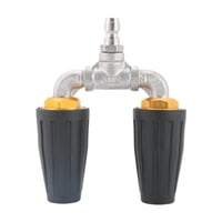 Ioensy - Boquilla Para Hidrolavadora, Boquilla Pulverizadora Multifuncional Para Ventanas, Coches Y Jardines, Color Negro