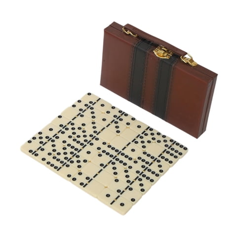 Magideal - Números De Dominó Números Tabla Table Toy Toy Portable Juego Juego Juego De Dominino Juego De Mesa De Dominino Para Viajes Interior Camping Boys Teens