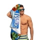 thumbnail image 5 of Rango Toalla de playa de secado rápido con diseño temático, regalo para mujeres y niñas, ideal para cumpleaños, fans, amantes de la música, uso en la playa o al aire libre, 78 × 160 cm, 5 of 6