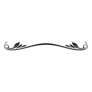 Rienda Libre Graphics - Decomural Leaf Border Decorative Headboard Ws-15393
