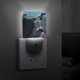 thumbnail image 4 of David Luz nocturna LED con sensor de anochecer a amanecer para dormitorio, baño, pasillo, escaleras - Lámpara LED nocturna de enchufe, 0.5W - 1 pieza, 4 of 6