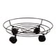 thumbnail image 1 of Soporte De Jardinera En Maceta De Hierro Metálico De 36 Cm Con Rotación De Ruedas De 360 Grados Con Bloqueo, 1 of 5