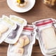 thumbnail image 5 of 40 bolsas para frascos de vidrio, bolsas portátiles para almacenar alimentos, bolsas Ziplock reutilizables con cierre hermético, bolsas de almacenamiento a prueba de fugas para viajes, camping y picni, 5 of 7