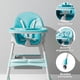 thumbnail image 5 of Silla Comer Bebe Doble Altura Safe Baby Entretenida Celeste, 5 of 7