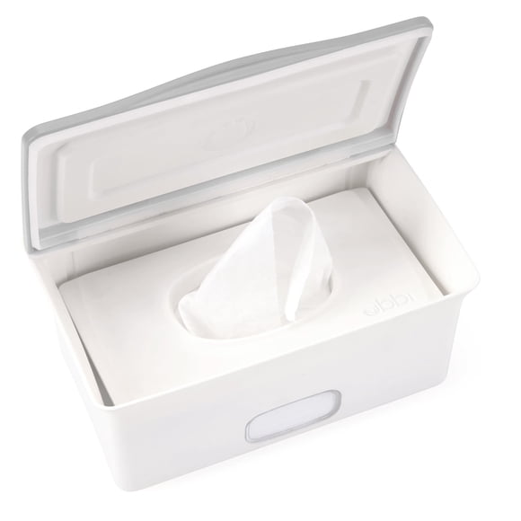 Dispensador de toallitas para bebés Ubbi Keeps Fresh Gray